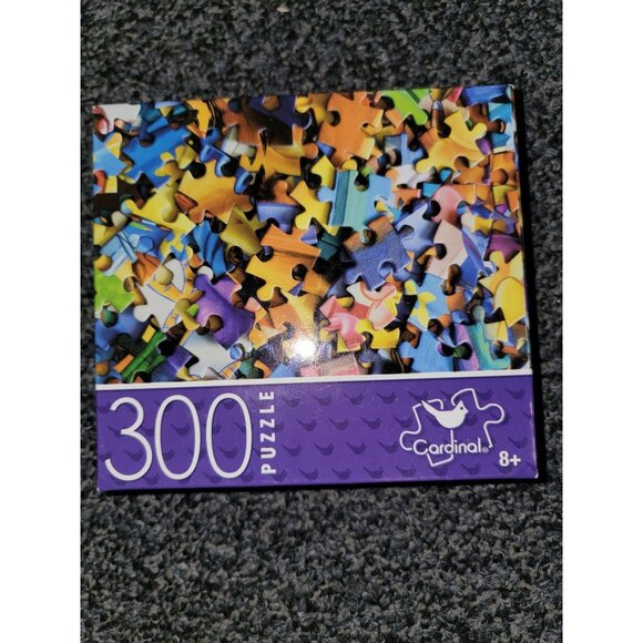 Cardinal 300 Piece Jigsaw Puzzle Colorful Design For Ages 8+ Fun Family Activity - Picture 2 of 3